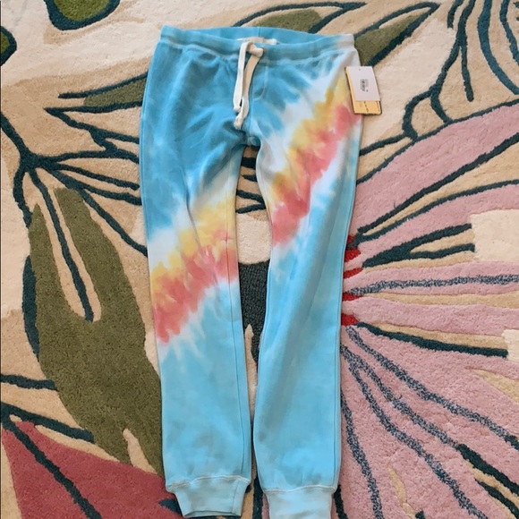 vintage havana tie dye jogger pants